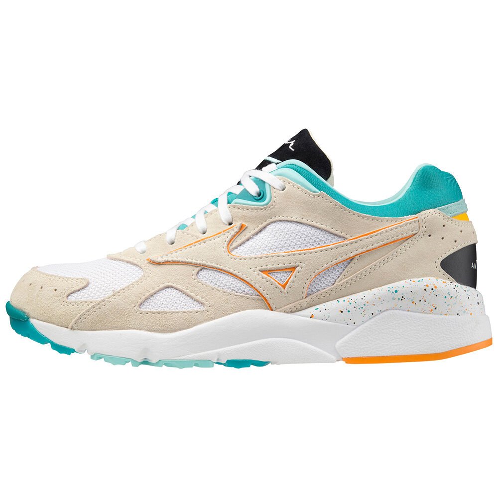 Damske Tenisky Mizuno Sky Medal x Ceizer Biele/Modre Vypredaj LMOR21976